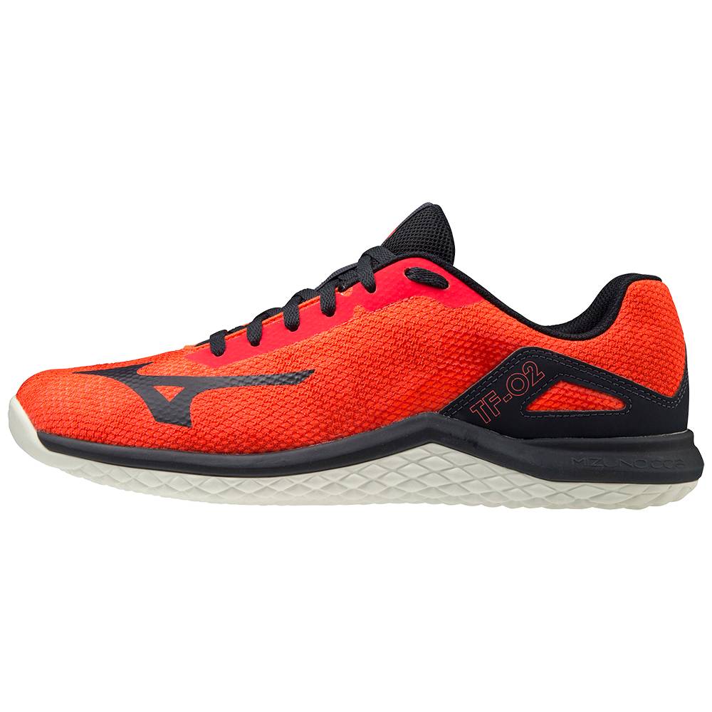 Mizuno TF-02 Férfi Edzőcipő Piros/Fekete CDT465297